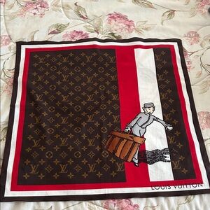Louis Vuitton cotton bandana ~ Groom collection